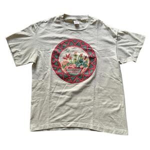 Phoenix Arizona Art T Shirt Desert Single Stitch Green Xl